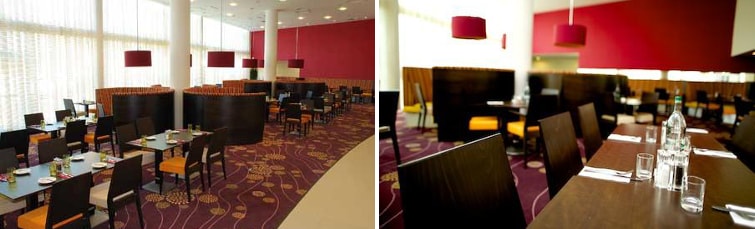 Dining at the Courtyard Marriott Gatwick