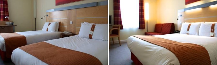 Rooms at the Holiday Inn Express Liverpool Airport