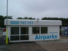 East Midlands Airparks new reception building