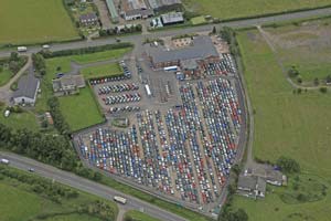 Aerial Shot of Cardiff Airparks