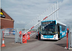 Cardiff Airparks Bus and Gate