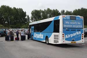 East Midlands Airparks Bus