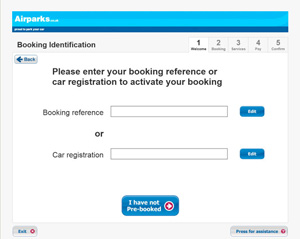 Enter your booking reference