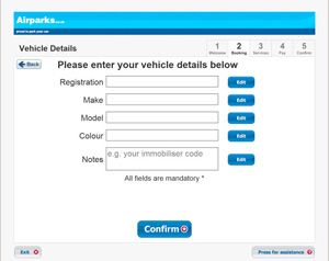 Enter your car details
