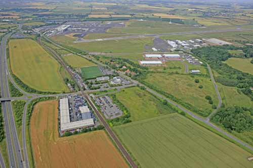 Newcastle Airparks Aerial View