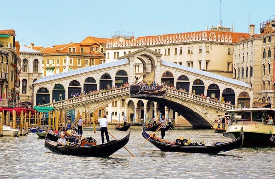 Rialto bridge, Venice. Used under creative commons licence from Liamnudds