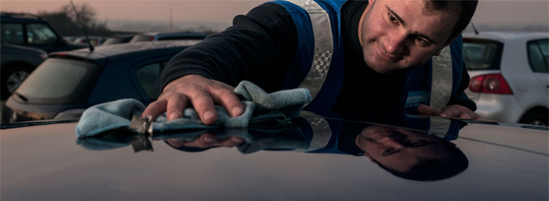 We use Turtle Wax