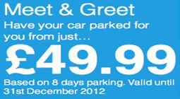 Meet & Greet - Have your car parked for you