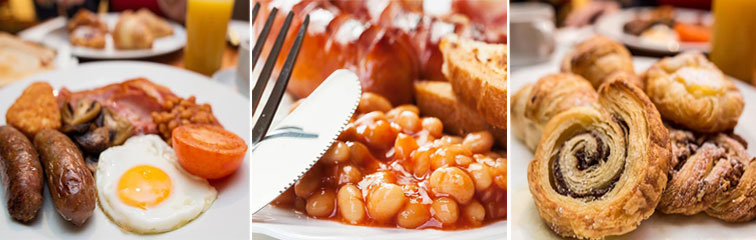 Breakfast at Jurys Inn at Aberdeen Airport