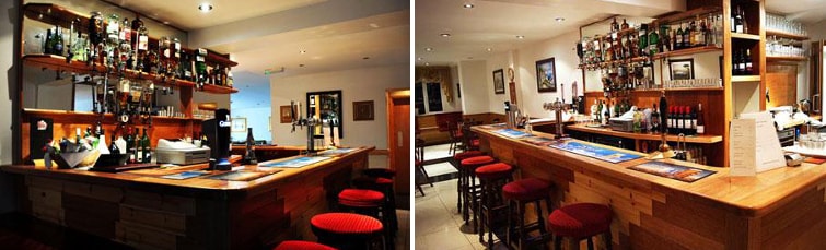 Bar at the Acorn Lodge Gatwick
