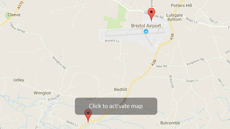 Holiday Inn Bristol Map