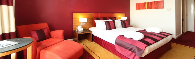 Rooms at the Crowne Plaza Docklands