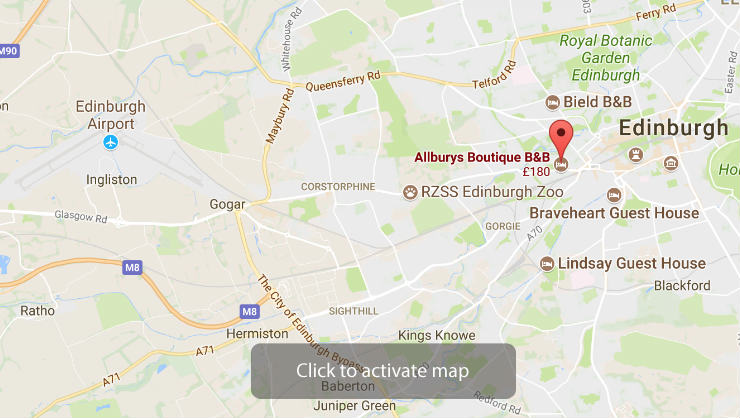 Allburys Map