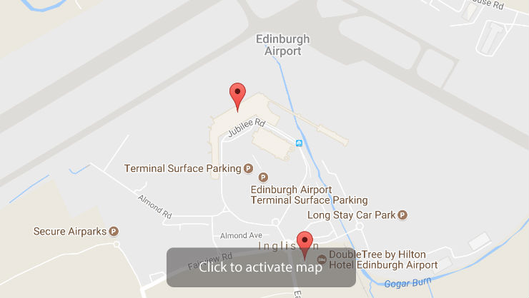 Holiday Inn Express Edinburgh Map