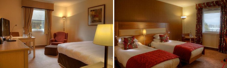 Rooms at the Hilton Edinburgh Airport