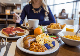 Edinburgh Holiday Inn Express Breakfast