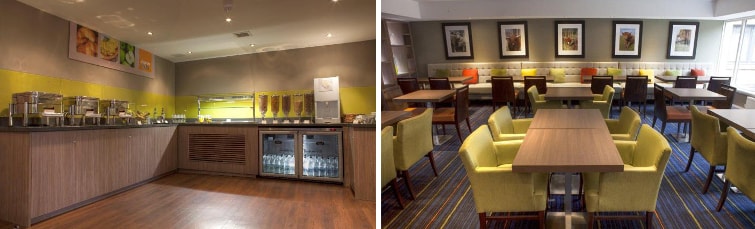 Dining at the Holiday Inn Express Edinburgh Airport