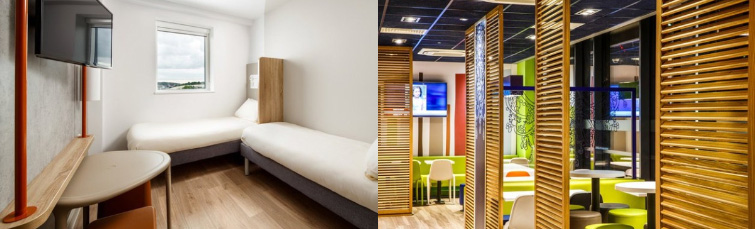 Ibis Budget Luton Airport interior