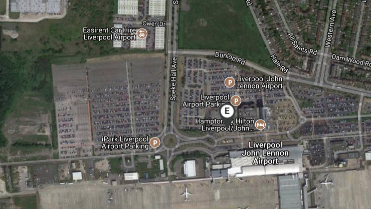 Liverpool Airport Drop Off 2