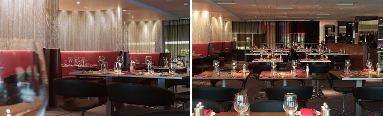 Dining at the Radisson Heathrow