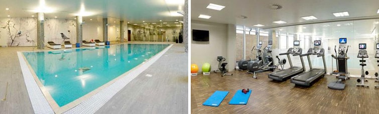 Leisure facilities at the Radisson Blu East Midlands