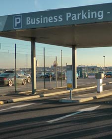 Business parking at Heathrow airport