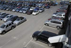 Car sales park cctv