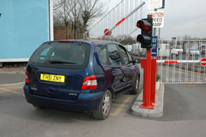 Birmingham Airparks Exit Barrier