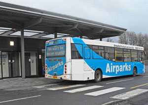 Airparks Glasgow transfer bus