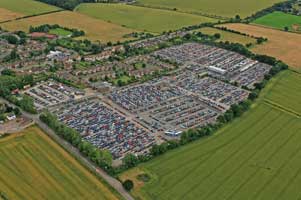 Luton Airparks Aerial Photo