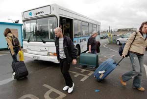 Airparks Bus Departure