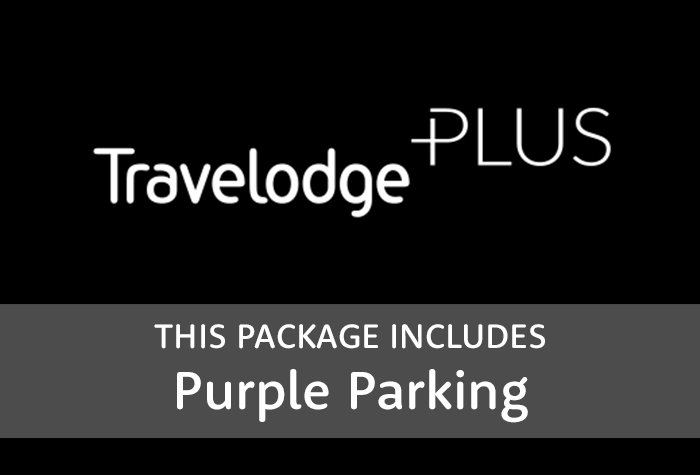 Travelodge Plus with parking at Purple Parking logo