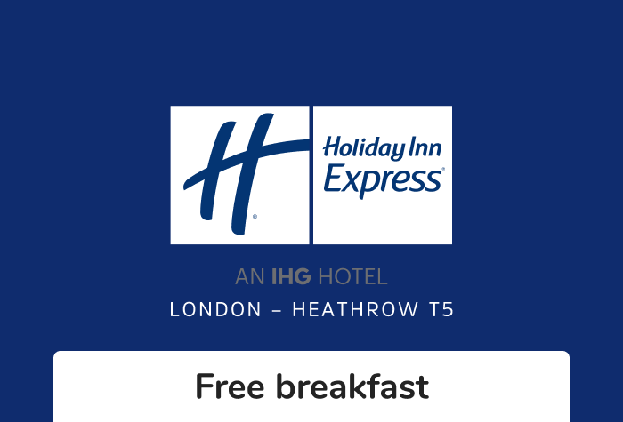 Heathrow Holiday Inn Express T5 With Breakfast