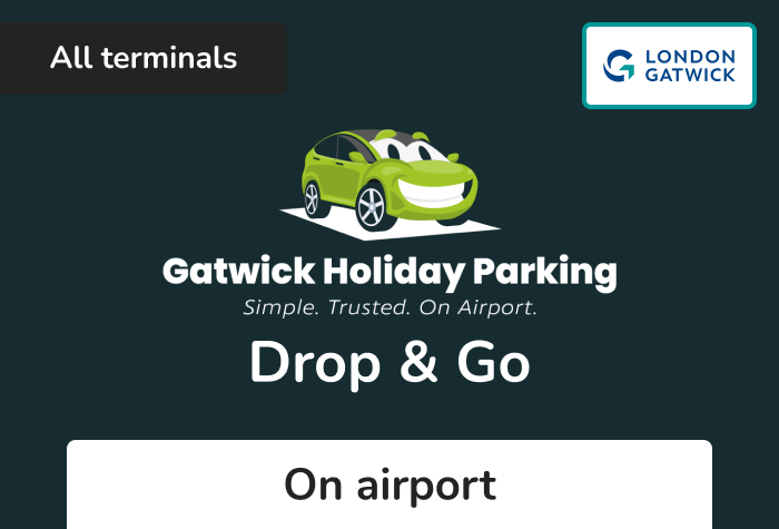 Gatwick Holiday Parking - Drop & Go - All terminals logo