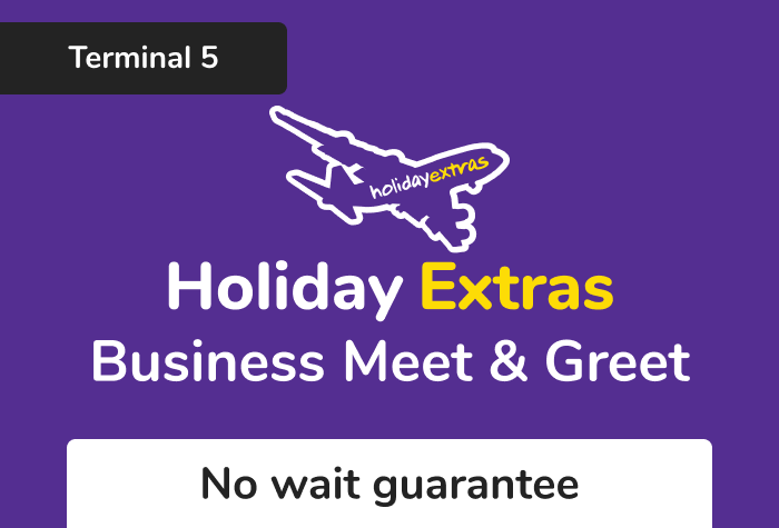 Holiday Extras T5 Business Meet and Greet logo