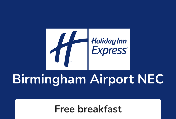 Birmingham Holiday Inn Express NEC With Hotel Parking & Breakfast