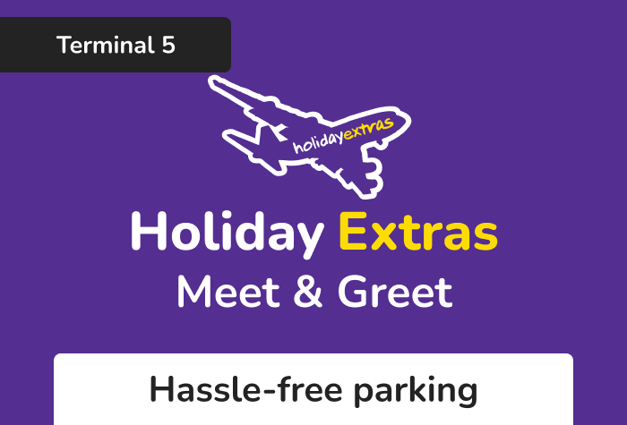 Holiday Extras Meet and Greet T5 logo