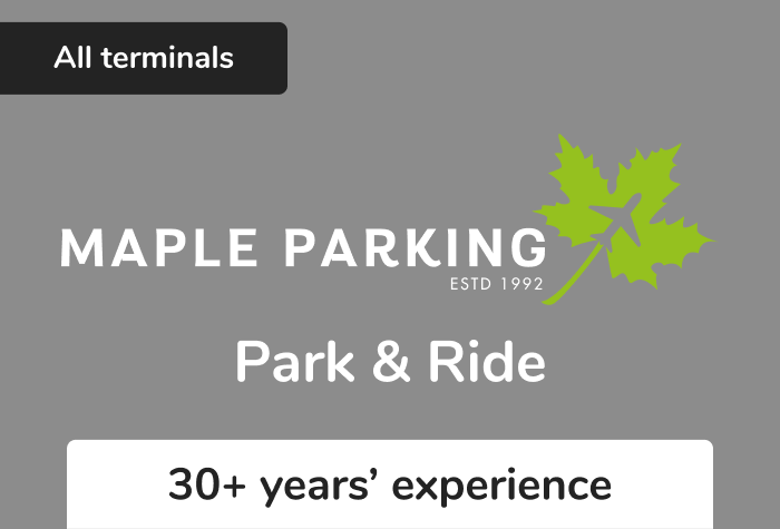Maple Parking Park & Ride - All terminals logo