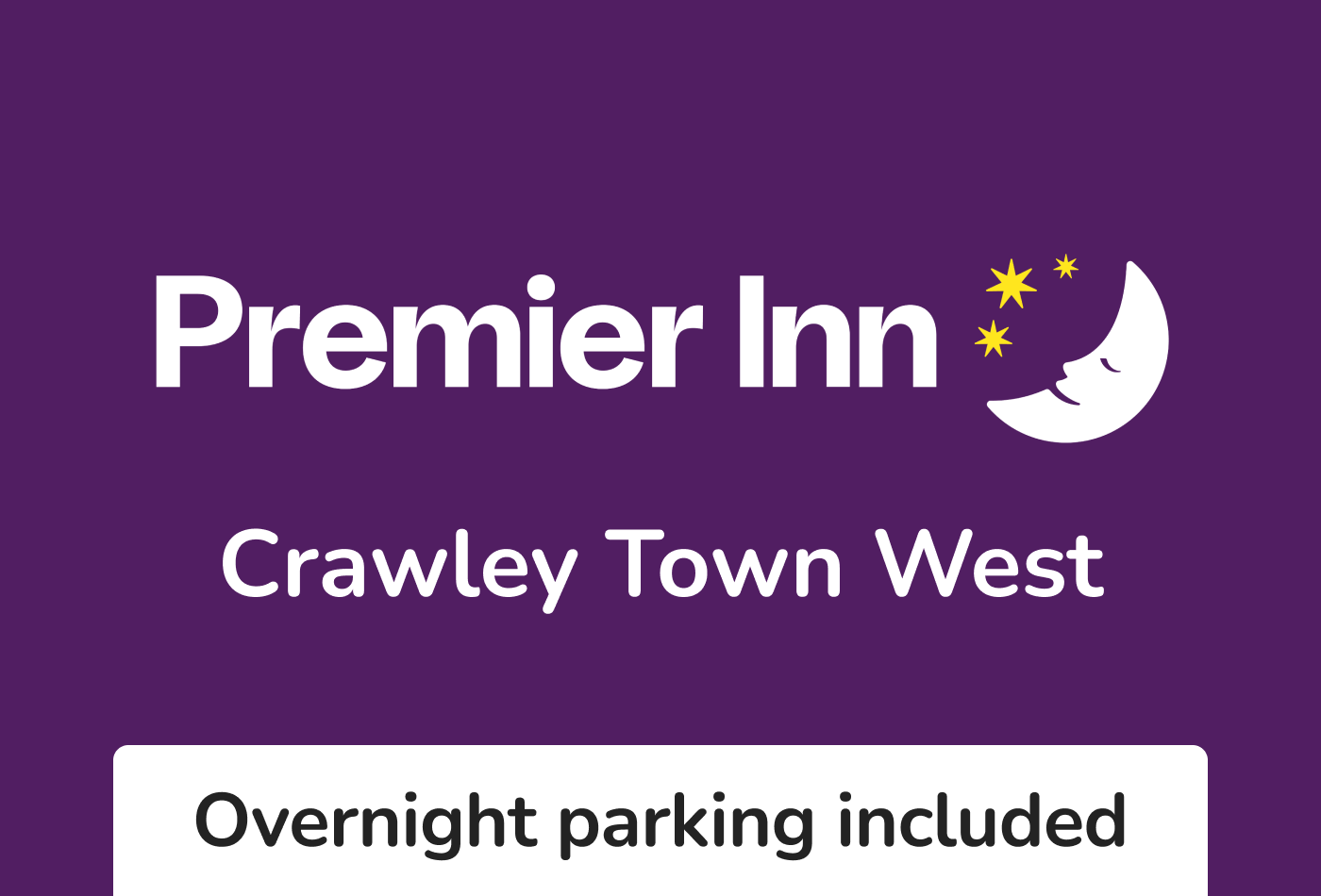Gatwick Premier Inn Crawley Town West With Purple Parking