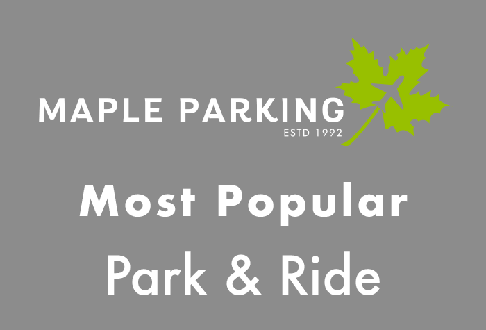 Maple Parking Park and Ride logo