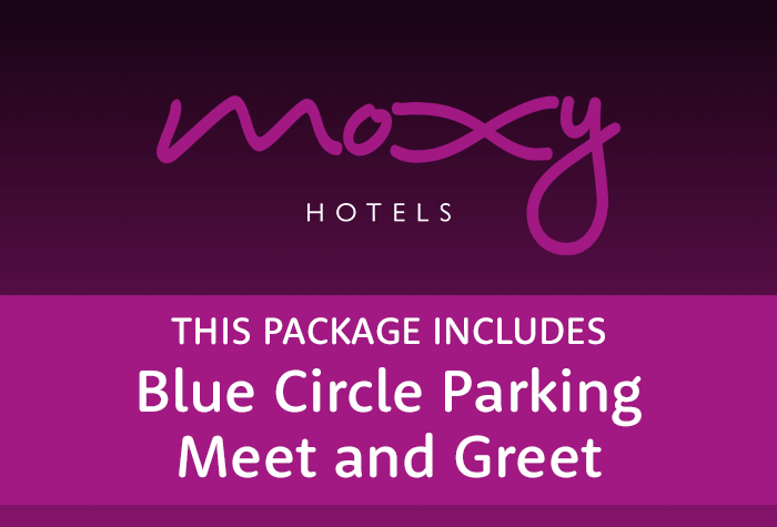 Heathrow Moxy With Blue Circle Meet & Greet