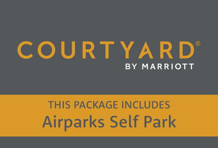 Luton Courtyard By Marriott With Airparks Self Park Parking