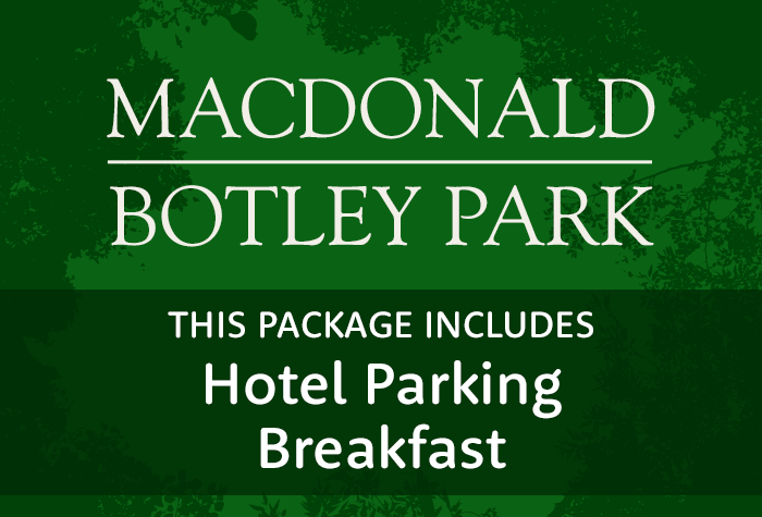Southampton MacDonald Botley Park With Breakfast & Hotel Parking