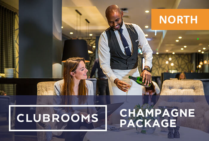 Gatwick Clubrooms North Champagne Package