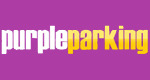 Purple parking logo